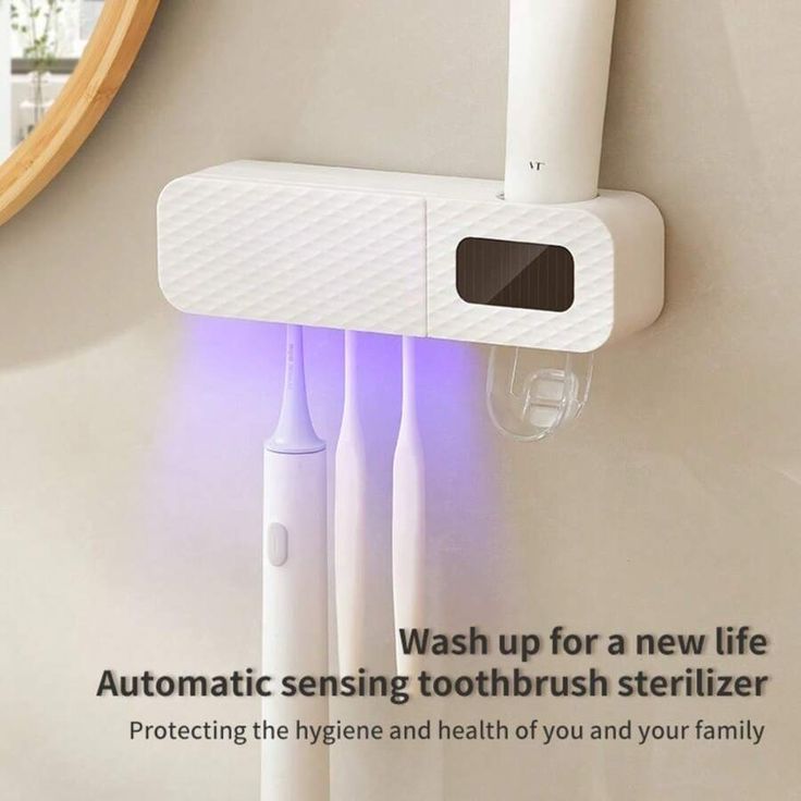 3-in-1 Automatic Toothpaste Dispenser