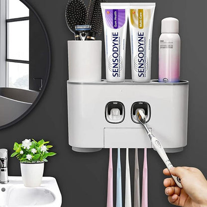 3-in-1 Automatic Toothpaste Dispenser
