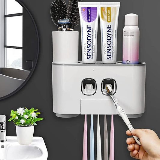 3-in-1 Automatic Toothpaste Dispenser